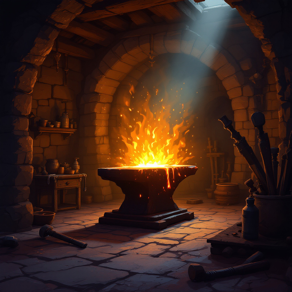 Forge interior